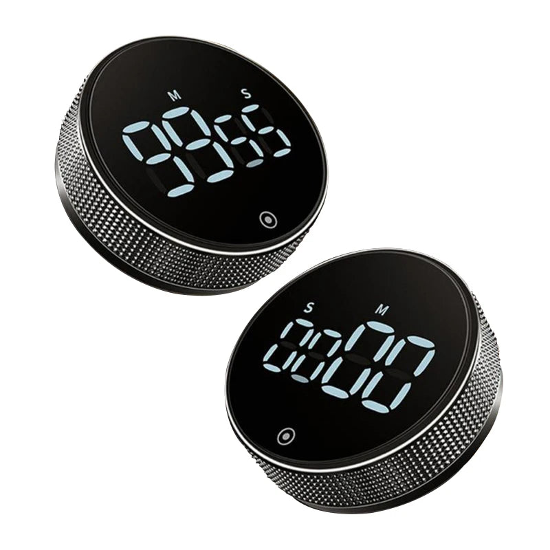 LED Digital Kitchen Timer for Cooking Shower Magnetic Electronic Digital Timer Smart Timer Mechanical Remind Alarm Kitchen Tool